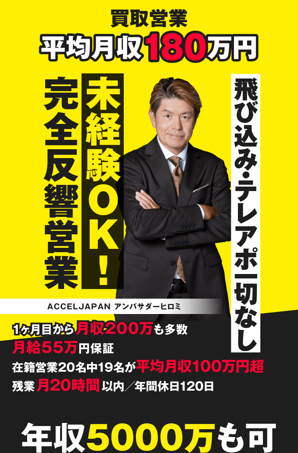 飛び込み・テレアポ一切なし/未経験OK！/完全反響営業